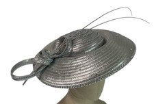 Women's Easter Mothers Day  weddings Kentucky Derby Satin Ribbon Hat Fascinator