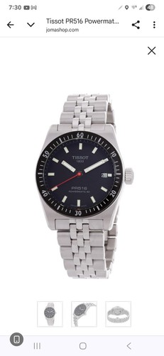 Tissot prs 516 powermatic - powermatic, 80