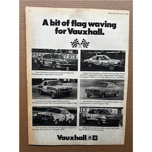 Vauxhall firenza magnum - firenza,