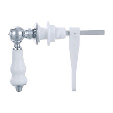 WC Traditional Victorian Style Ceramic Toilet Cistern Handle Flush Lever Arm