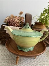 Woods Ivory ware vintage Green