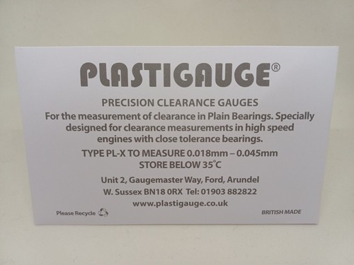 Plastigauge white precision - plastigauge,