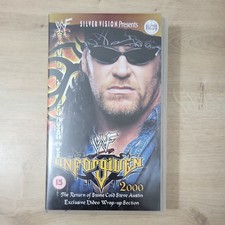 WWF Unforgiven 2000 VHS Video! - Original WWE Home Video release! WCW ECW