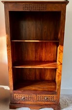 Sheesham (Indian Rosewood) Solid Wood Tall Bookcase with Drawers