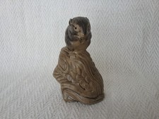 Vintage Poole Pottery Mouse on Wheat Ornament Decoration