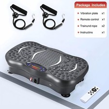 Power Vibration Plate Vibrating Machine Platform Exercise Body Shaker Massager