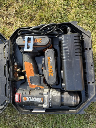 Worx 20v cordless hammer drill - worx,