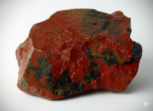 Red jasper rock stone aquarium - red,