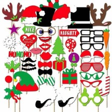 50pcs Christmas Photo Booth