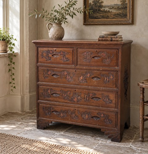 Antique style camphor wood - style,