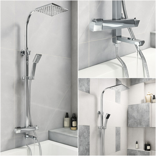 Bathroom block rigid riser - block,