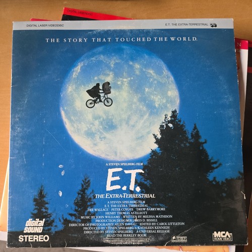 1988 laserdisc - e.t.,