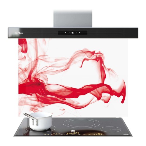 Kitchen glass splashback - kitchen,