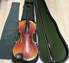 Old Violin to restring. Good + Joseph Bassiot Luthier 1924 Lyon Label 4/4