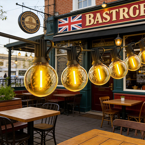 Outdoor string lights - string,