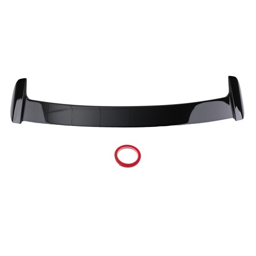 Rear trunk spoiler black for - trunk,