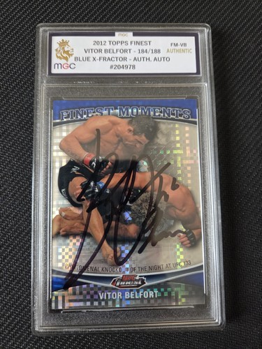 Vitor belfort 2012 topps - belfort,