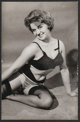 Original vintage semi nude - vintage, semi-nude