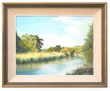 Large vintage Oil Painting