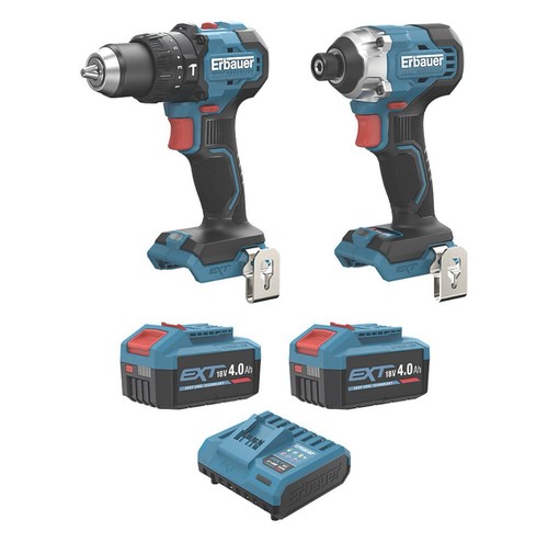Erbauer 18v brushless combi - erbauer,