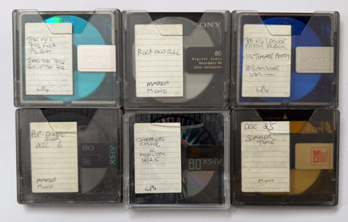 Job lot used recordable - x,