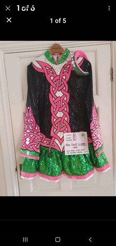 Used irish dancing dresses - used,