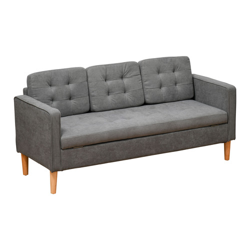 Seater sofa button tufted - 3-seater,