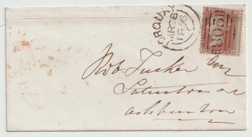 1856 torquay sideways type - sideways,