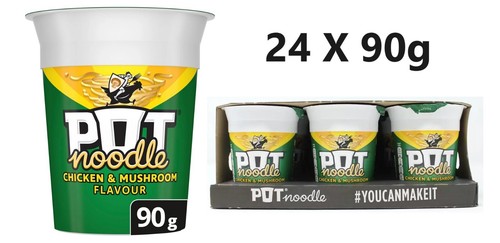 Pot noodle chicken mushroom - pot,