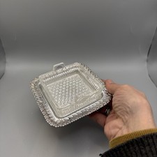 Vintage Silver Plated Butter