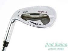 Ping Tour-S Chrome Wedge Lob LW 60° Steel Wedge Flex Left Black Dot 35.25in