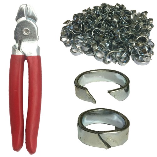 Netting clip plier 100 clips - plier,