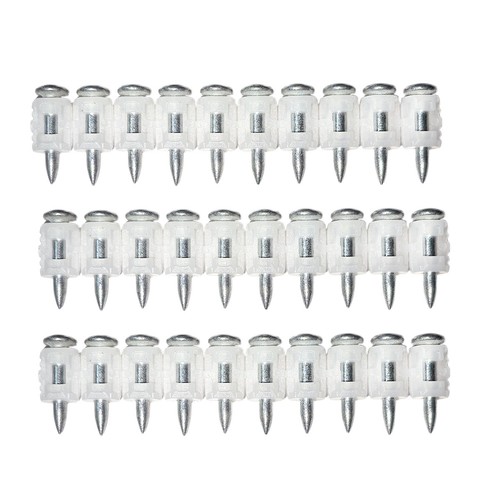 500x collated galvanized nails - 500x,