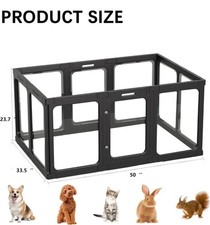 Acrylic Dog Playpen Indoor