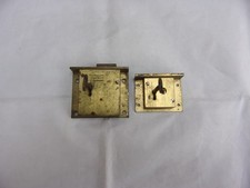 Antique Pair Of Brass Cabinet