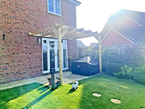 Quality wood timber - wood, garden