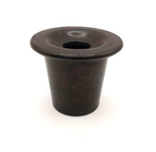 Vintage Brown Bakelite Inkwell