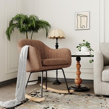 Upholstered nursing glider - upholstered,