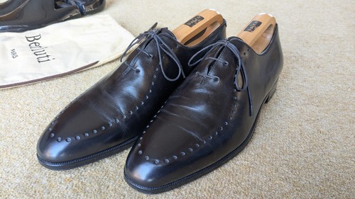 Berluti wholecut black - berluti, mens