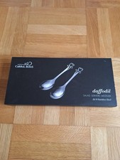 Carrol Boyes Daffodil Salad Servers Medium Stainless Steel South African