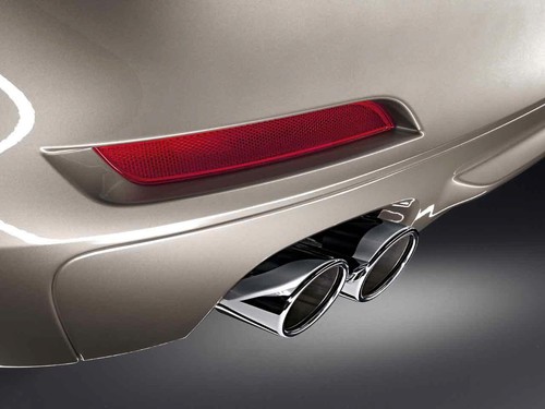 Bmw genuine tailpipe trim - genuine,