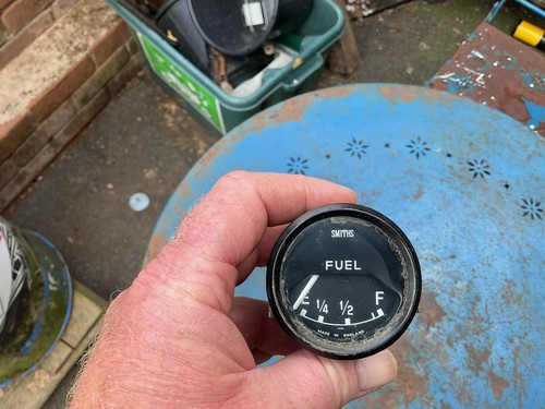 Vintage smiths fuel gauge - smiths,