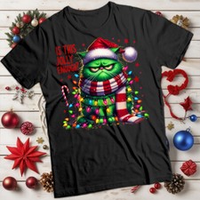 Grumpy Cat christmas T-shirt