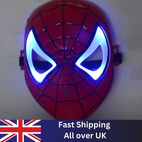 Led superhero masks spiderman - superhero,