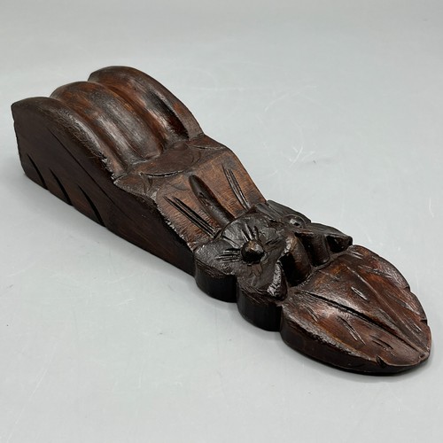 Vintage antique carved wooden - vintage,