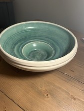 Large Heavy Cream Green Studio