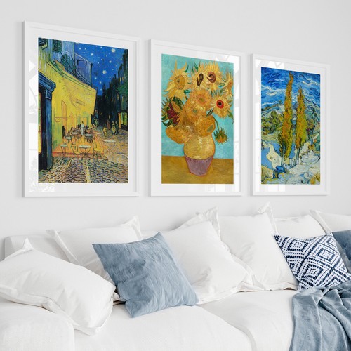 Van gogh wall - wall, art