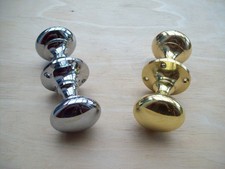 polished chrome brass round
