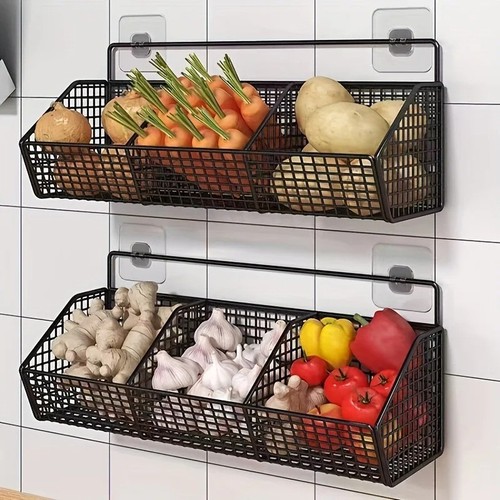 Wall mounted wire - mounted, storage