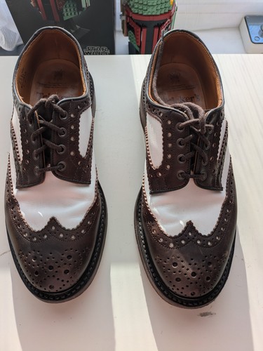 Trickers brown white - 7.5,